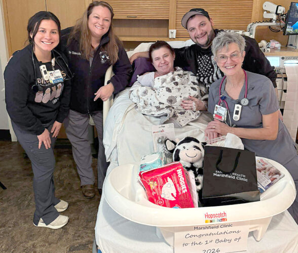 MMC-D’s first baby of 2026 arrives three weeks early